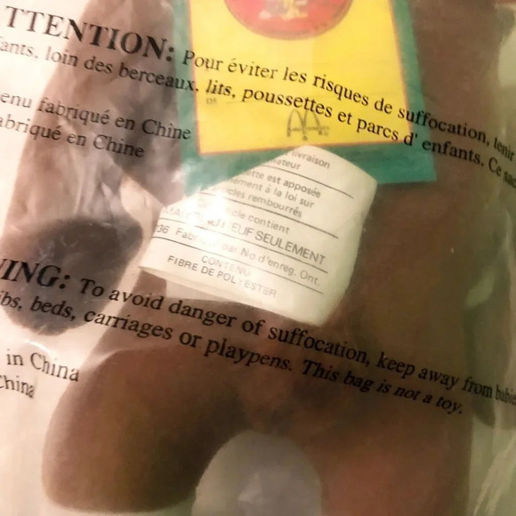 Vtg 1992 McDonalds Christmas Looney Tunes Tasmanian Devil Taz Plush Stuffed Toy - Picture 7 of 10